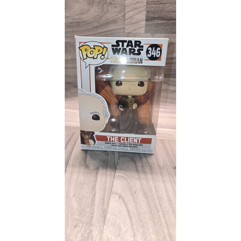 Funko Pop! Star Wars The Mandalorian The Client Vinyl POP Figure Toy #346